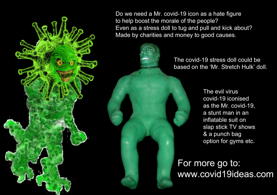 covid 19 stress doll